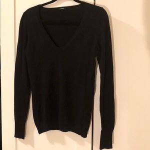 J Crew navy blue cashmere sweater